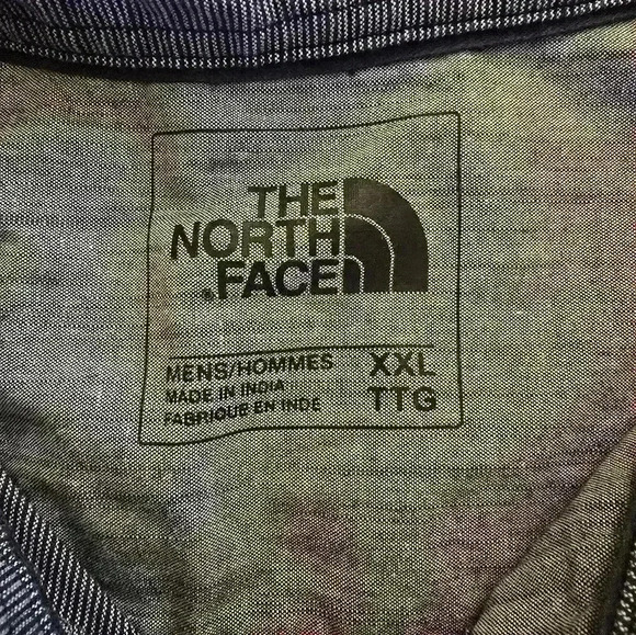 The north face short sleeve button down shirt size xxl - Picture 7 of 8